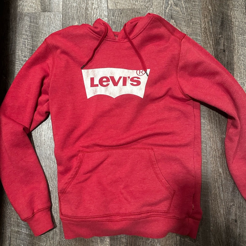 Levi's Bold Red Sweatshirt